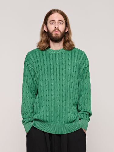 Pigment Cable Round Knit Sweater _ - CARGOBROS - Modalova