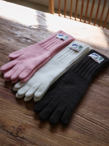 Wool Finger Hole Gloves (4 Colors) - Fabricology - Modalova