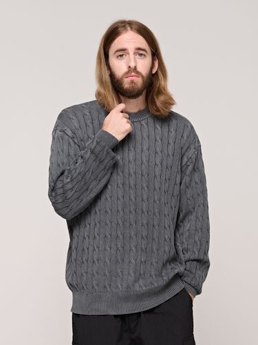 Pigment Cable Round Knit Sweater _ - CARGOBROS - Modalova