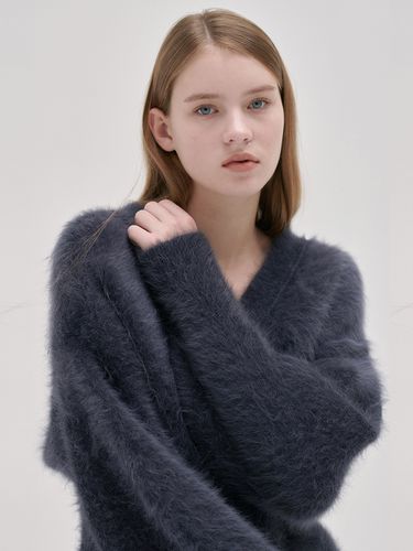 Fuzzy Cardigan [P/NA] - NILBY P - Modalova