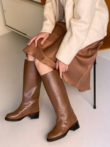 Mood Long Boots_Brown - jeu d`art - Modalova