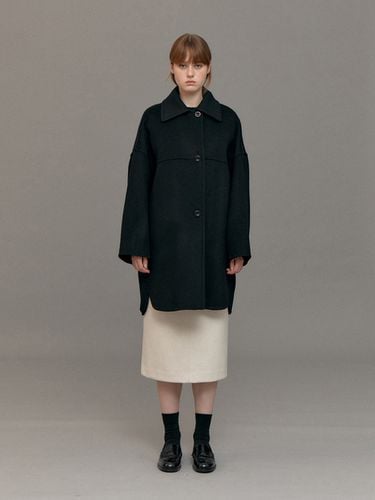 Overfit Single Handmade Half Coat_Black - Lemme - Modalova