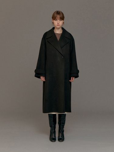 Wool Handmade Long Coat - Lemme - Modalova