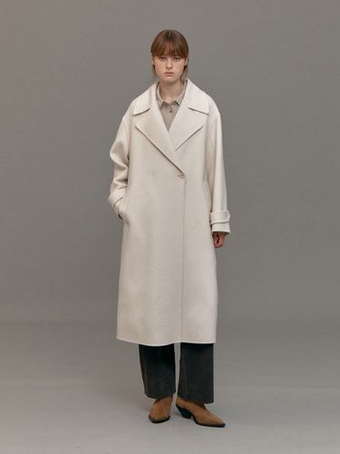 Wool Handmade Long Coat - Lemme - Modalova