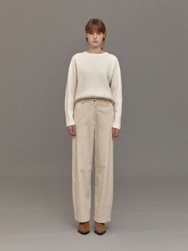 Corduroy Rounding Wide Pants - Lemme - Modalova