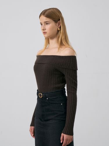 Wholegarment Off-Shoulder Knit - RENEJ - Modalova