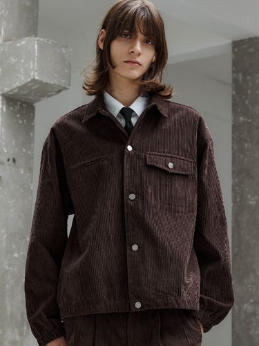 Oversized Basic Corduroy Jacket _ - Trip LE Sens - Modalova