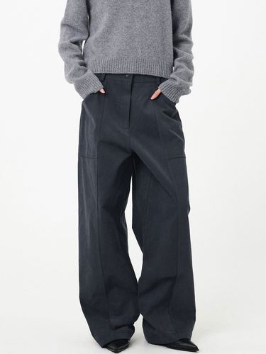 Fleeced Baggy Pants_2 Color - MAGJAY - Modalova