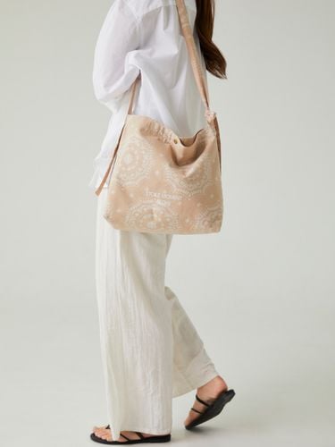 Paisley Large Ribbon Bag_Beige - BLOW - Modalova