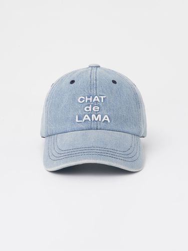 CDL Con Denim Ball Cap - chat de lama - Modalova