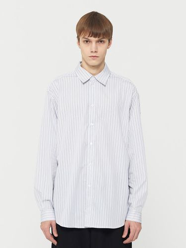 Organic Striped Shirt - Blue - NODICOMA - Modalova