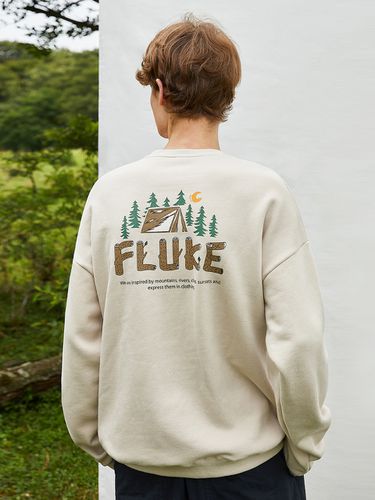 Forest Wood Logo Sweatshirt _ 4 Colors - Fluke - Modalova