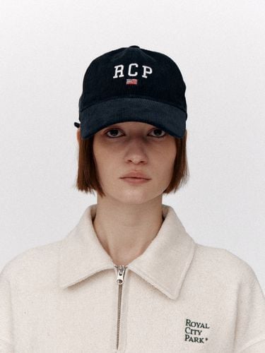 RCP USA Corduroy Cap_Navy - ROYALCITYPARK - Modalova