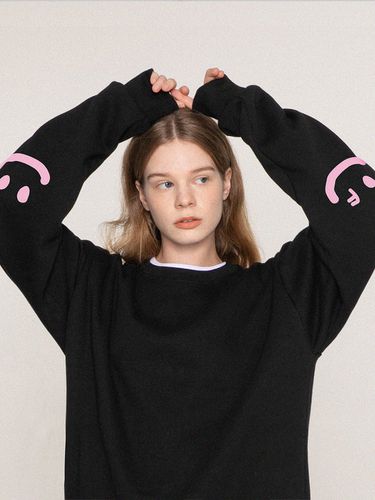 Elbow Smile Drawing Sweatshirt - GRAVER - Modalova