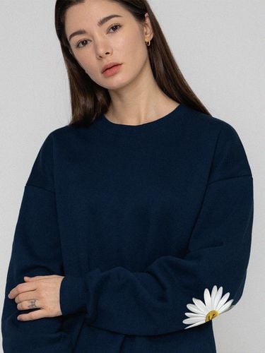 Elbow Daisy Flower Sweatshirt - GRAVER - Modalova