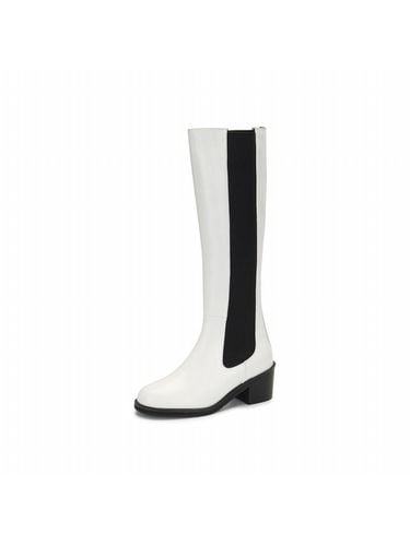 Round Chelsea Long Boots_White - FORMEL CAMELE - Modalova