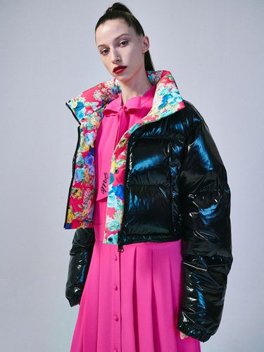 Reversible Cropped Down Jacket - MARDI MERCREDI - Modalova