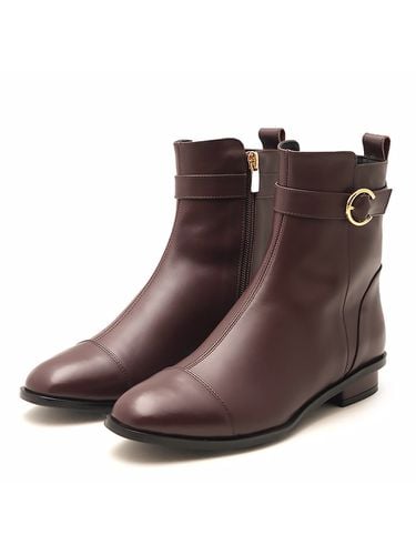 Reese Ankle Boots_Reddish Brown - amellie - Modalova