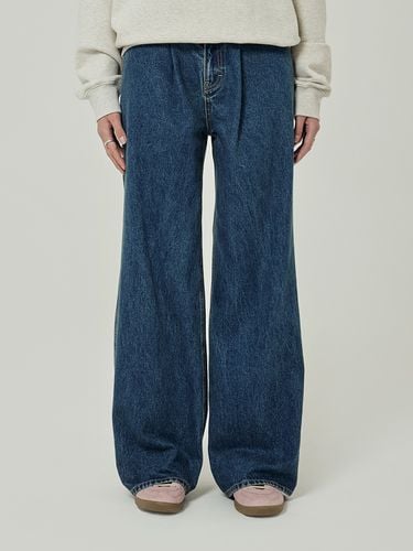 Women Wide Leg Jeans - Dark Indigo - Wrangler - Modalova