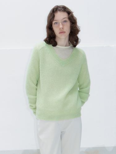 V-neck Mohair Knit - RRACE - Modalova