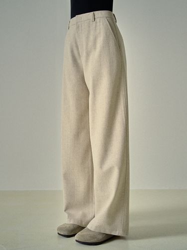 Relax Wool Pants - FACADE PATTERN - Modalova