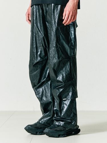 VCL Crack Leather Parachute Pants _ - S SY - Modalova