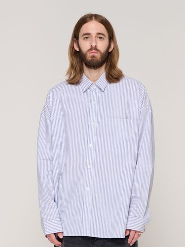 Basic City Boy Striped Oversized Shirt - CARGOBROS - Modalova