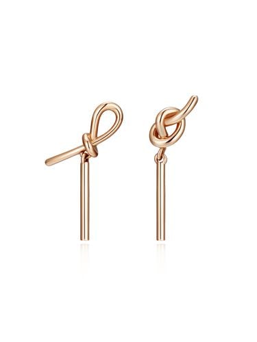 J Basic 14K Earrings JJJBE00BN364R4000 - J.ESTINA - Modalova