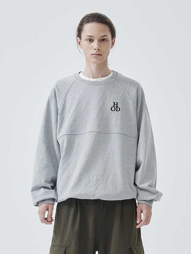 Bio Washed Sweatshirt [Grey] - HAVEOFFDUTY - Modalova