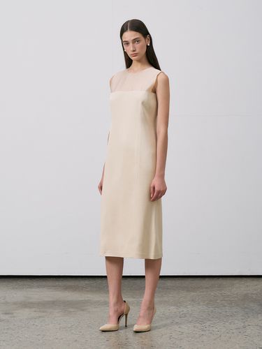 See-Through Sleeveless Dress - RENEJ - Modalova