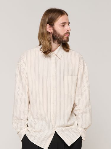 Small Line Striped Shirt - Brown - CARGOBROS - Modalova