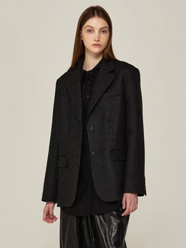 Martin Single Jacket (Charcoal) - AVA MOLLI - Modalova