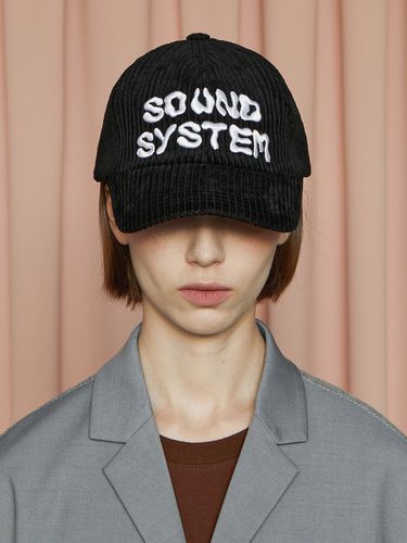 Sound Corduroy Baseball Hat - Black - UNALLOYED - Modalova