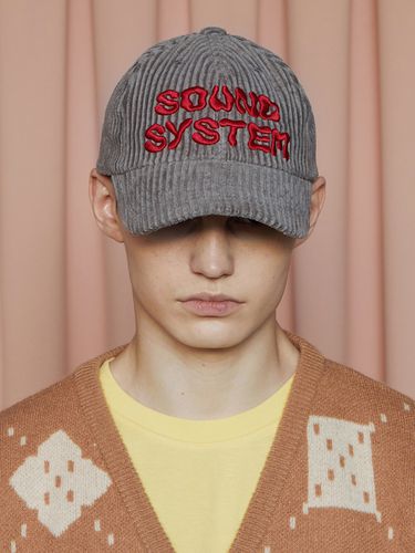 Sound Corduroy Baseball Hat - Gray - UNALLOYED - Modalova