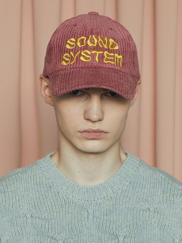 Sound Corduroy Baseball Hat - Pink - UNALLOYED - Modalova