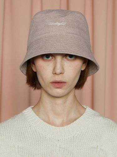 Logo Bucket Hat - Indigo Pink - UNALLOYED - Modalova