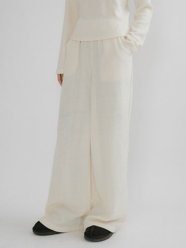 Oson Cozy Knit Pants - REORG - Modalova