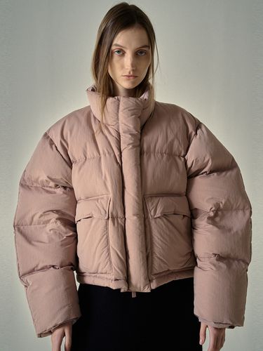 Short Padded Jacket (Vintage Pink) - FACADE PATTERN - Modalova