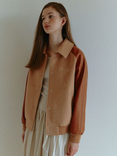 Wool Varsity Jacket - CELITAILS - Modalova