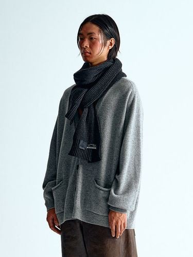 Oversized Alpaca Cardigan_Gray - 86d - Modalova