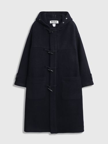 Alpaca Duffle Coat - Navy - 86d - Modalova