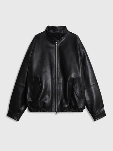 Harrington Leather Jacket - Black - 86d - Modalova