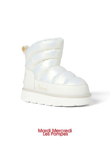 Hiver Padded Oblique Boots_White - MARDI MERCREDI LESPOMPES - Modalova