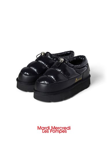 Hiver Padded Slip-On_Black - MARDI MERCREDI LESPOMPES - Modalova