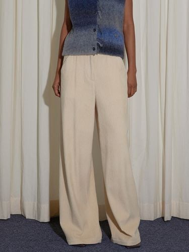 Corduroy Wide Pants - Enor - Modalova