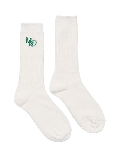 MRD Logo Socks_White Green - MARDI MERCREDI - Modalova