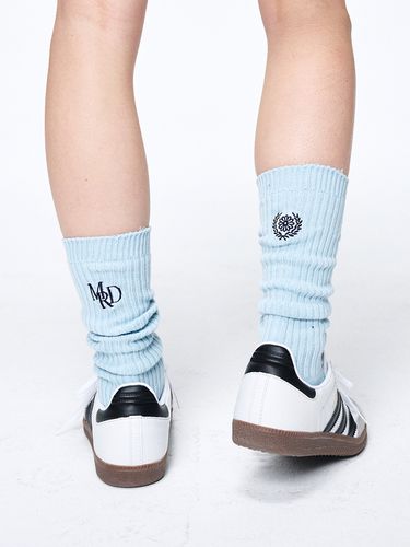 MRD Logo Long Socks_Sky Navy - MARDI MERCREDI - Modalova