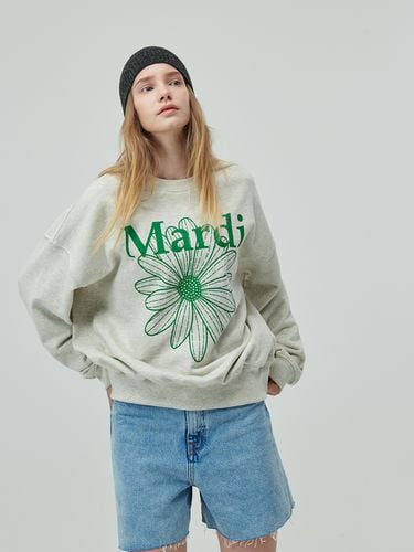 Flower Sweatshirt - MARDI MERCREDI - Modalova