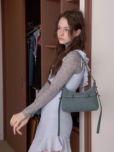 Bibi Mini Bag_Denim - ALKI ALKA - Modalova