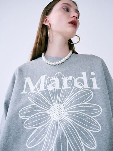 Flower Sweatshirt - MARDI MERCREDI - Modalova